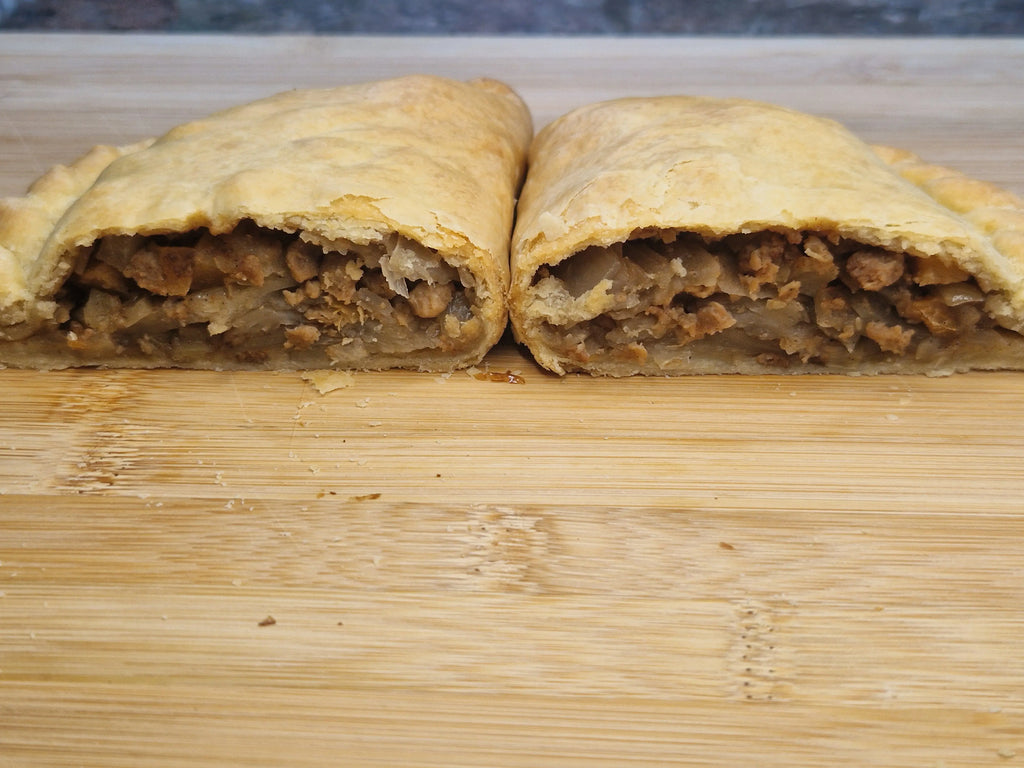 Traditional Style Vegan Soya Mince Pasties Box - Free Delivery Included The Vegan Pasty Company Ltd