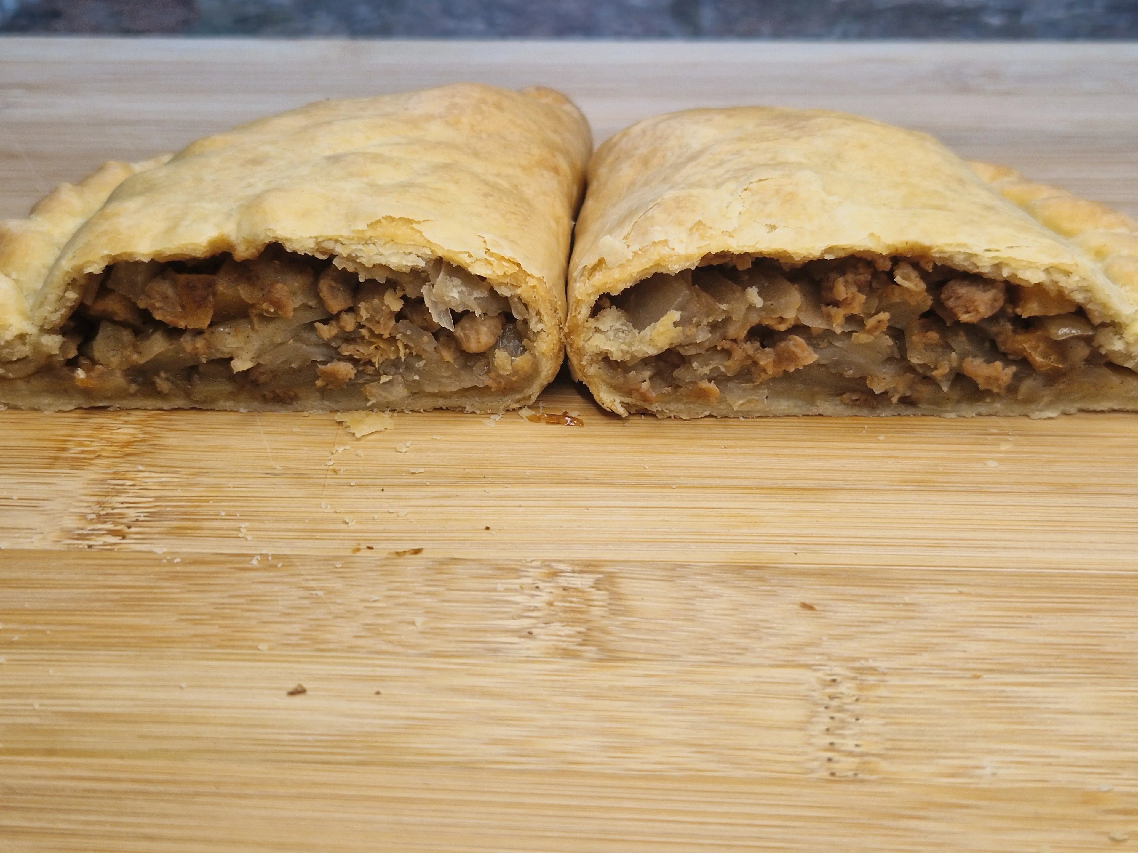 Traditional Style Vegan Soya Mince Pasties Box - Free Delivery Included The Vegan Pasty Company Ltd