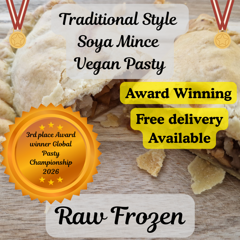 Soya Mince Vegan Pasty