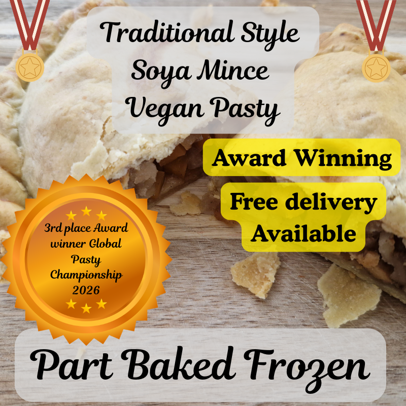 Soya Mince Vegan Pasty