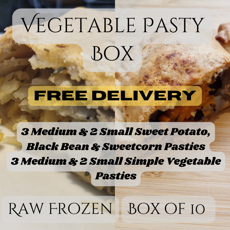 Free delivery Vegetable Pasty Box