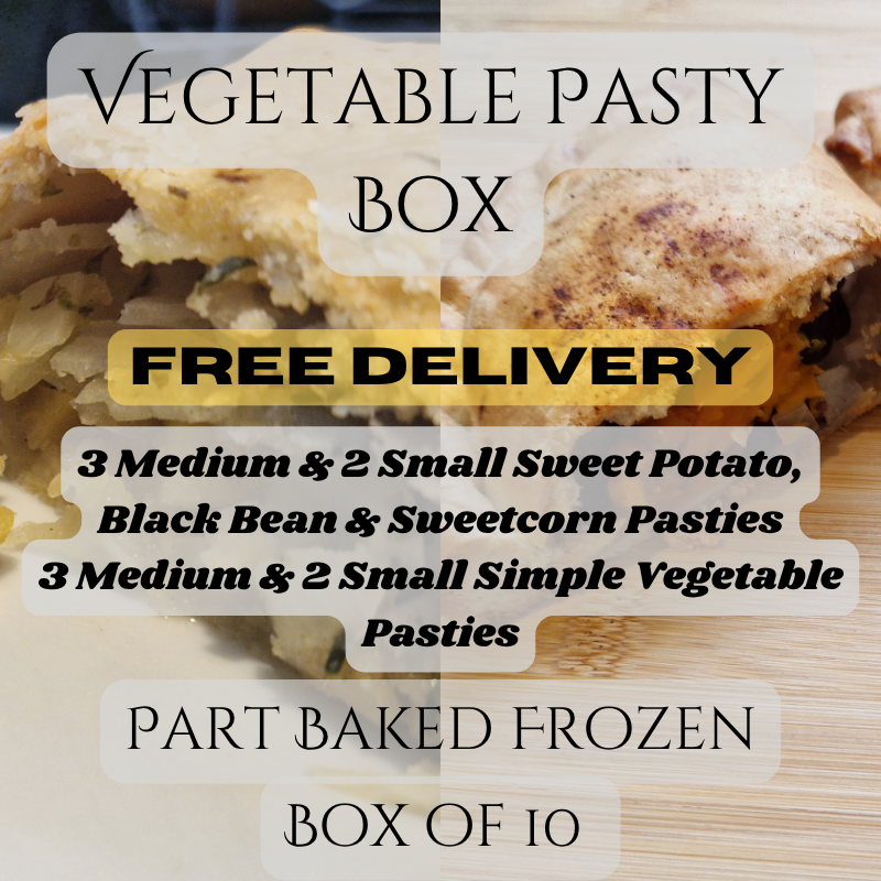 Vegetable Pasty Box - Free Delivery Included