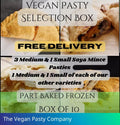Vegan Pasty Selection Box - Free Delivery Included