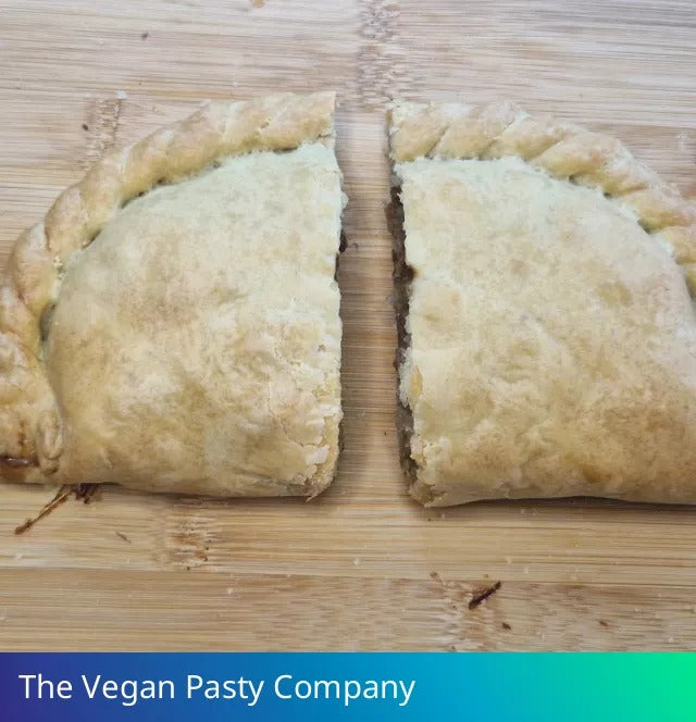 Traditional Style Vegan Soya Mince Pasties Box - Free Delivery Included