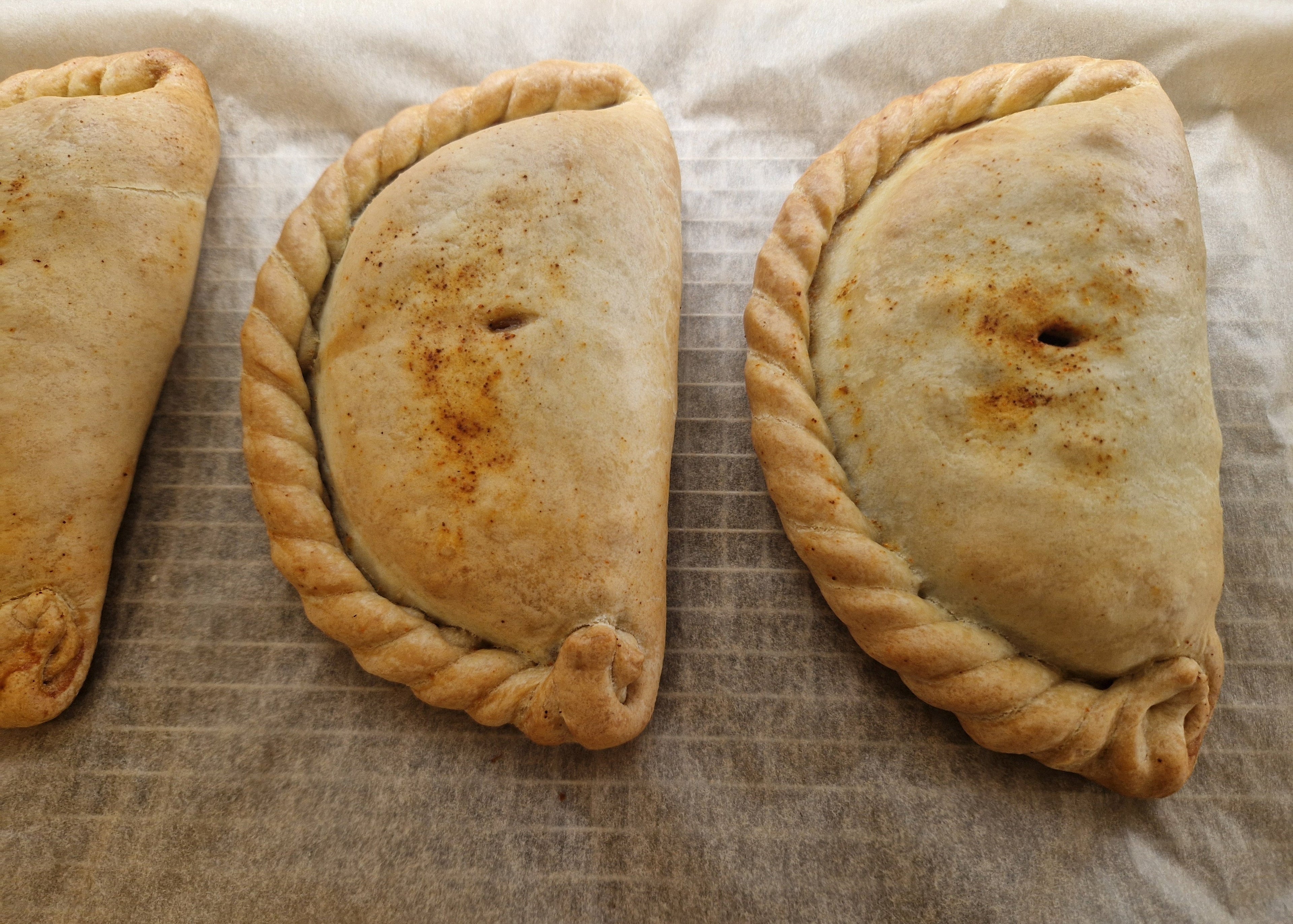 Sweet Potato, Black Bean & Sweetcorn Vegan Pasty